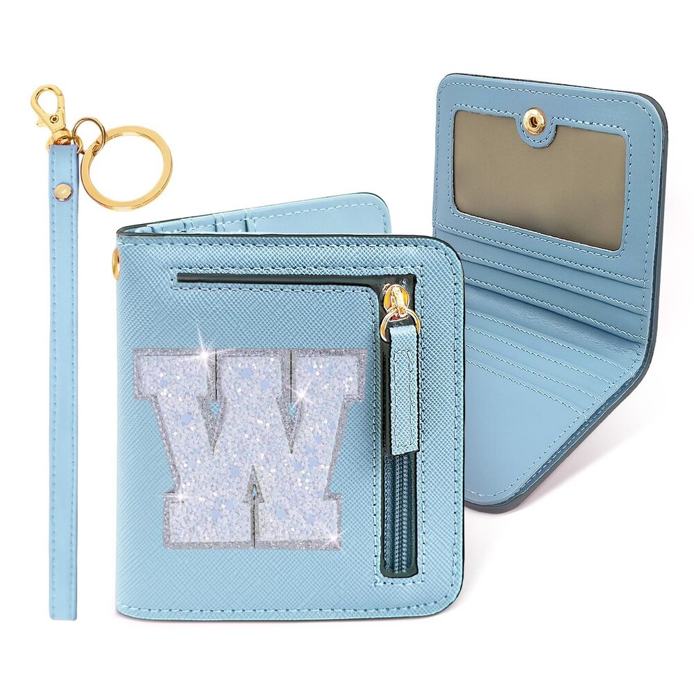 7321 Small Wallet Teenager Girl Personalized Initial Gift Preppy Letter
